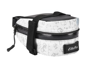 Electra Bag Electra Saddle Bag Doodle White