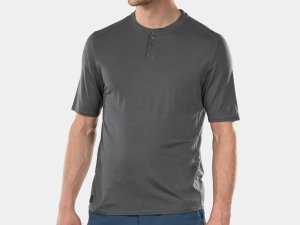 Bontrager Shirt Bontrager Adventure Henley Large Dnister Bla