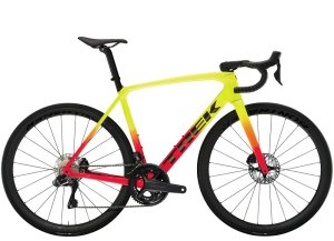 Trek Emonda SLR 7 56 Radioactive Coral to Yellow Fade