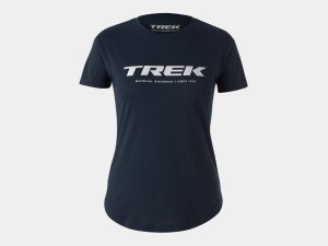 Trek Shirt Trek Origin Logo Tee Women M Navy