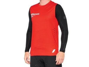 100% R-Core Concept Sleeveless Jersey (SP21)  L red