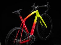 Trek Domane SLR 6 AXS 56 Radioactive Coral to Yellow Fa