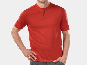 Bontrager Shirt Bontrager Adventure Henley Small Mars Red