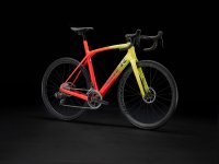 Trek Domane SLR 6 AXS 56 Radioactive Coral to Yellow Fa