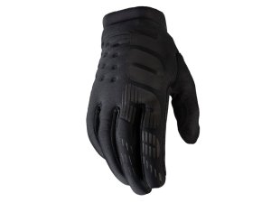100% Brisker Cold Weather Glove (FA18)  L black/grey