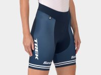 Santini Short Santini Trek-Segafredo Replica Women L BL/Da