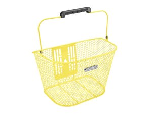 Electra Basket Electra Honeycomb QR Pineapple Yellow Front