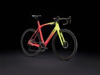 Trek Domane SLR 9 54 Radioactive Coral to Yellow Fade